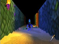 une photo d'Ã©cran de Kingsley s Adventure sur Sony Playstation